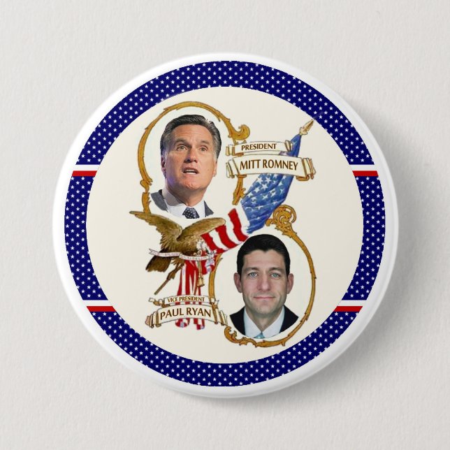 Romney/Ryan patrioter Knapp (Framsida)