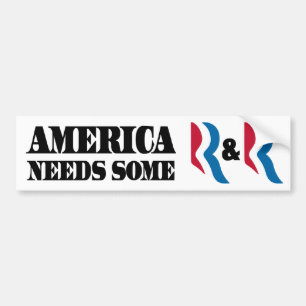 Romney - Ryan - R&R Bildekal