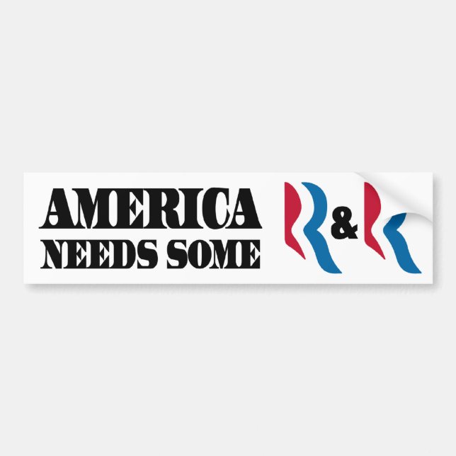 Romney - Ryan - R&R Bildekal (Framsidan)