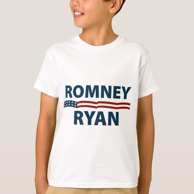 Romney Ryan Stars och stripes T-shirt (Framsida)