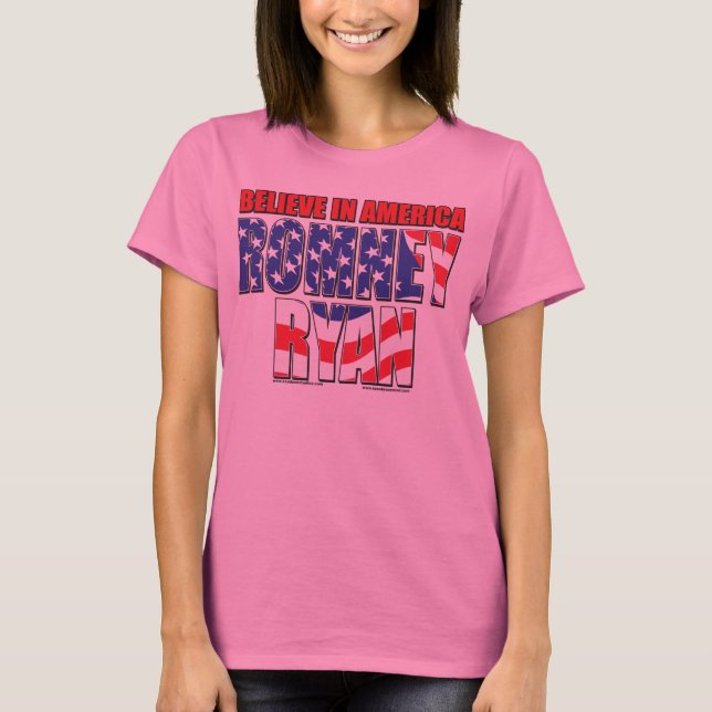 Romney Ryan T Shirt (Framsida)