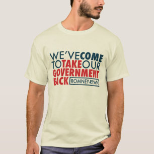 Romney-Ryan tar regeringbaksida T Shirt