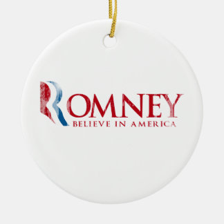 Romney - tro i (röda) Amerika, Julgransprydnad Keramik