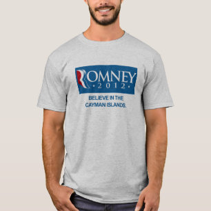 ROMNEY TRODDE PÅ CAYMANÖARNA TEE