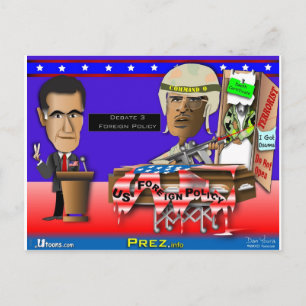 Romney vs Command O Vykort