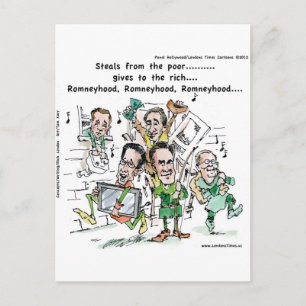 RomneyHood Funny presenterar Mugg Tees Cards etc. Vykort