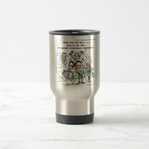 RomneyHood Roliga presenter Muggar T-shirts Kort E