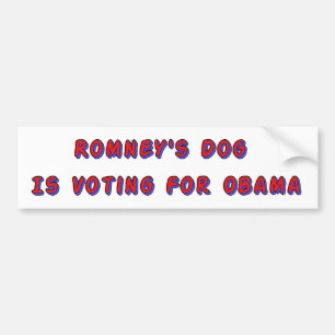 Romneys hund bildekal