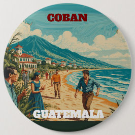 Rompecabezas  GUATEMALA COBAN Retro poster Knapp
