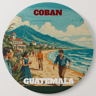 Rompecabezas GUATEMALA COBAN Retro poster Knapp