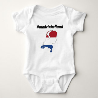 Romper "madeinholland". t shirt