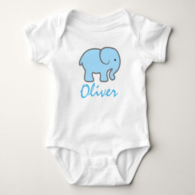 Romper "Olifant". T Shirt (Framsida)