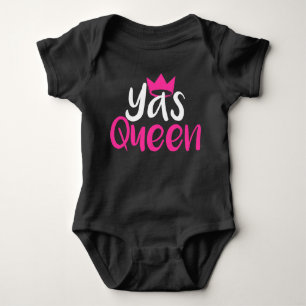 Romper Playsuit för Yas drottningbaby T Shirt