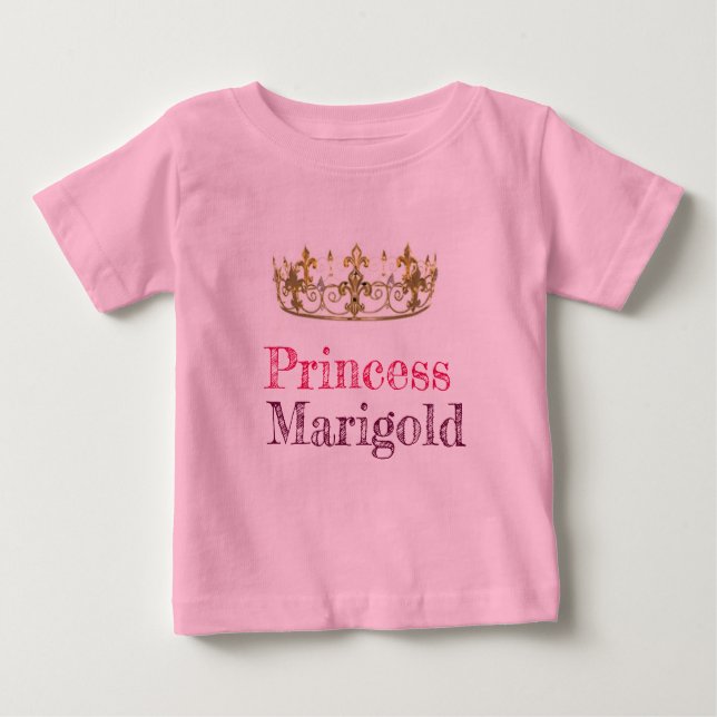 Romper "Princess Marigold". T Shirt (Framsida)
