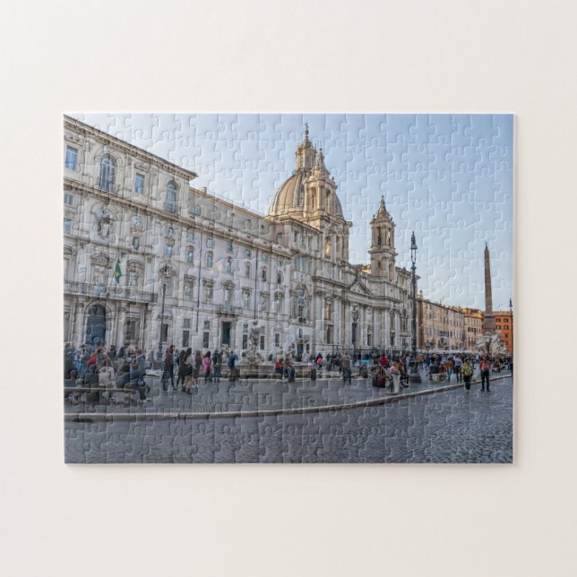 Rompuzzen Piazza Navona Pussel (Horisontell)