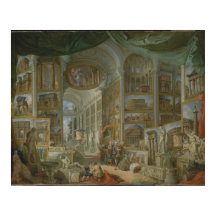 Roms antika by Giovanni Paolo Panini Print
