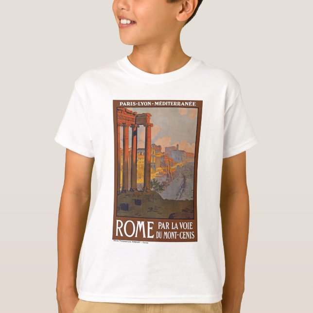 Roms antika resmål och målning tee (Framsida)