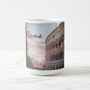 Roms antikens arkitektur: solnedgång kaffemugg