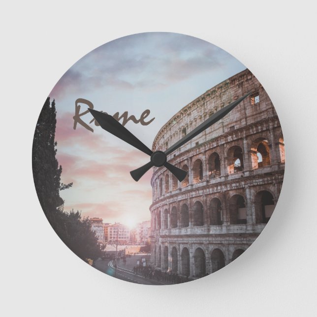 Roms antikens arkitektur: solnedgång rund klocka (Framsida)