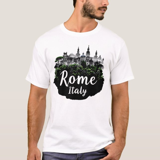 Roms eviststadskonst | Ikondesign för Italien T Shirt (Framsida)