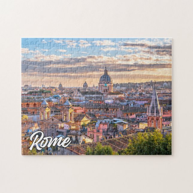 Roms historiska stad, Italien Pussel (Horisontell)