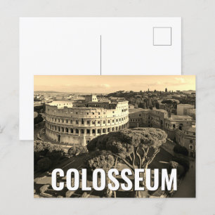 Roms Italien Colosseum Travel Art Vykort
