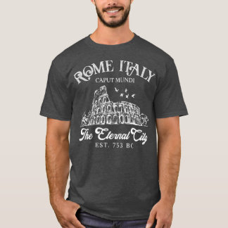 Roms Italien Eternstaden Traveling Girls Resa I T Shirt