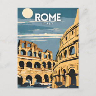 Roms Italien Nostalgic Travel Art Vykort