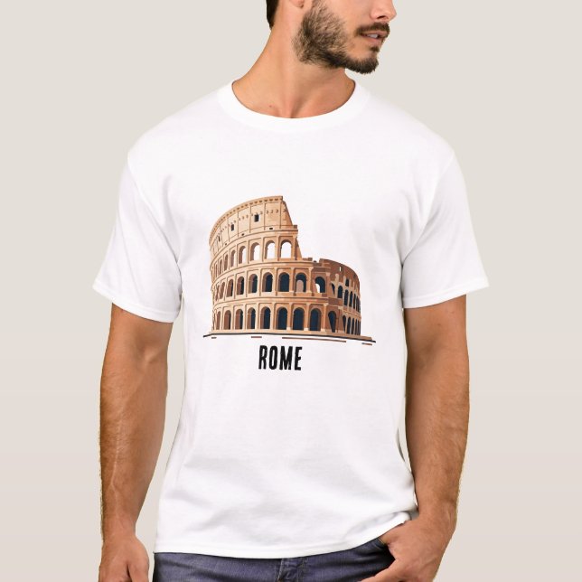 Roms Italien T Shirt (Framsida)