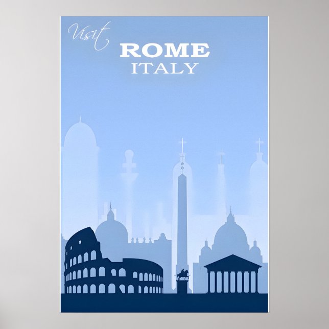 Roms Italien Travel Poster (Framsidan)