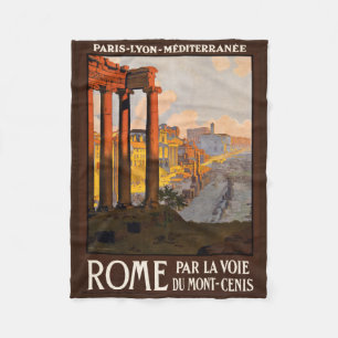 Roms Italien vintage resor filt
