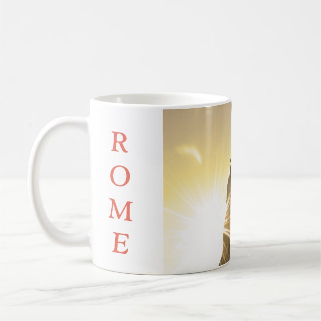 Roms kolosseum kaffemugg (Vänster)