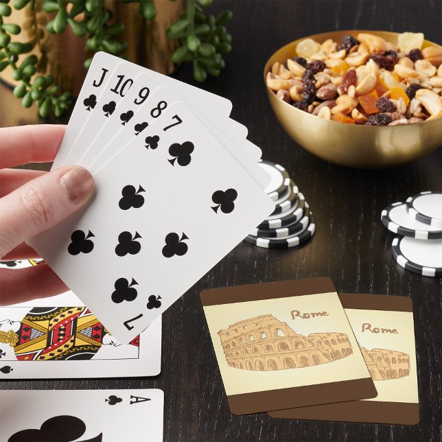 Roms kolosseum Sketch-uppspelningskort Casinokort (Skapare uppladdad)