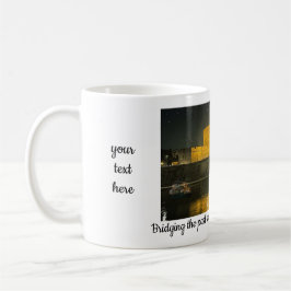 Roms resa Ponte Sant'Angelo nattetid Kaffemugg