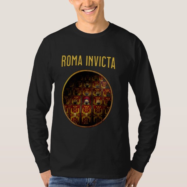 Romska Invicta Legions i Roms antika romerska hist T Shirt (Framsida)