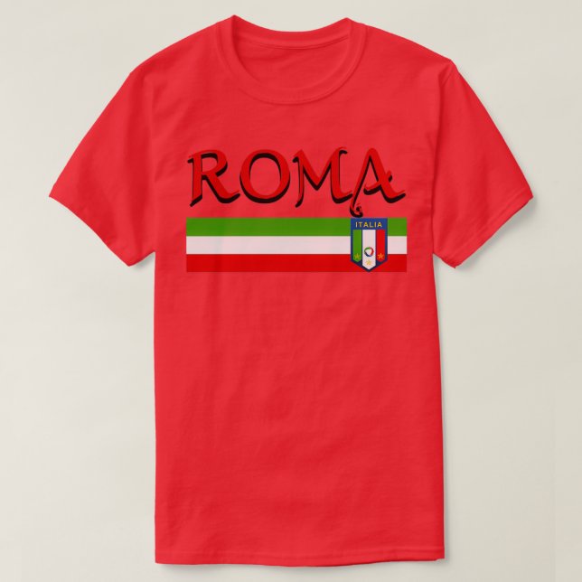 Romska italienska staden t shirt (Design framsida)