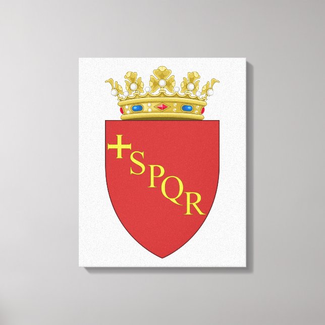 Romska Jacka av Arm (SPQR) (Rom, Italien) Canvastryck (Framsida)