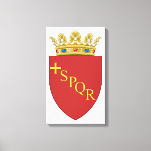 Romska Jacka av Arm (SPQR) (Rom, Italien) Canvastryck