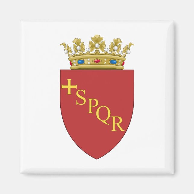 Romska Jacka av Arm (SPQR) (Rom, Italien) Magnet (Framsidan)