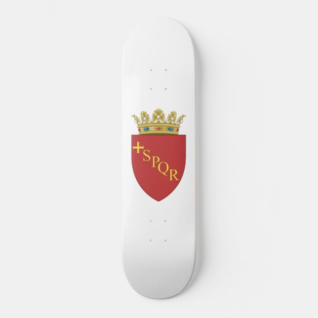 Romska Jacka av Arm (SPQR) (Rom, Italien) Mini Skateboard Bräda 18,5 Cm (Framsida)