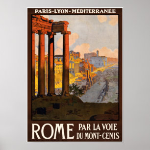 Romska Vintage resor Poster