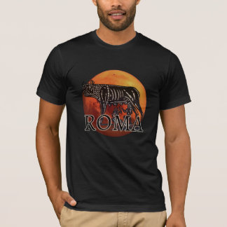 Romulus- och Remus-design T Shirt