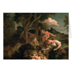 Romulus och Remus Hälsningskort