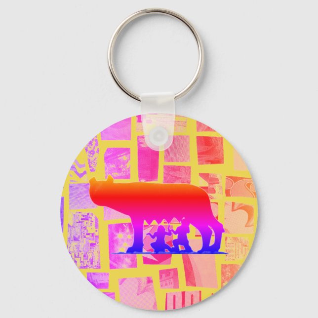 Romulus och Remus Nyckelring (Framsida)