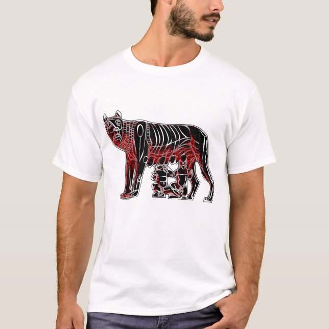 Romulus och Remus Tee Shirt (Framsida)