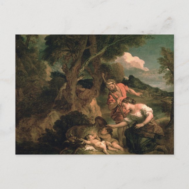 Romulus och Remus Vykort (Framsida)