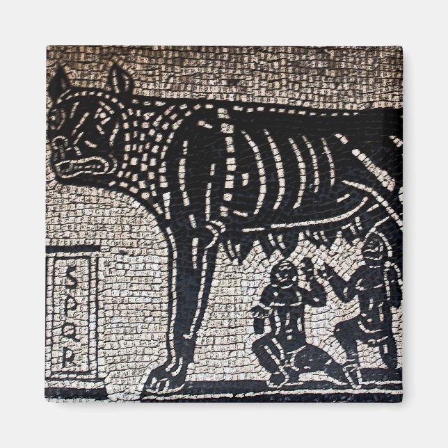 Romulus & Remus Magnet (Framsidan)