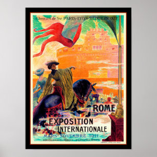 Romutställning 1911: Reseaffisch Poster