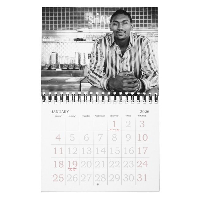 Ron Artest 2010 kalender (Jan 2026)