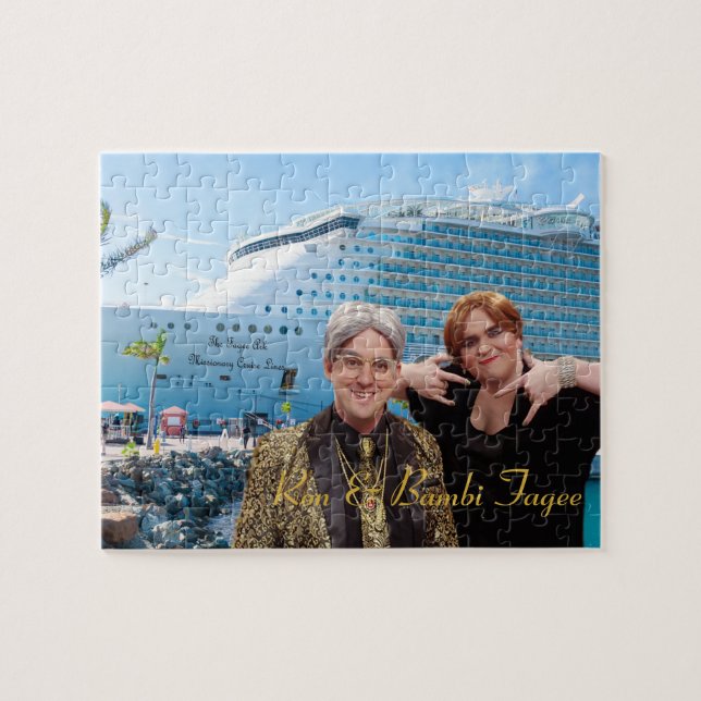 Ron & Bambi Fagee Missionary Cruise Puzzle Pussel (Horisontell)